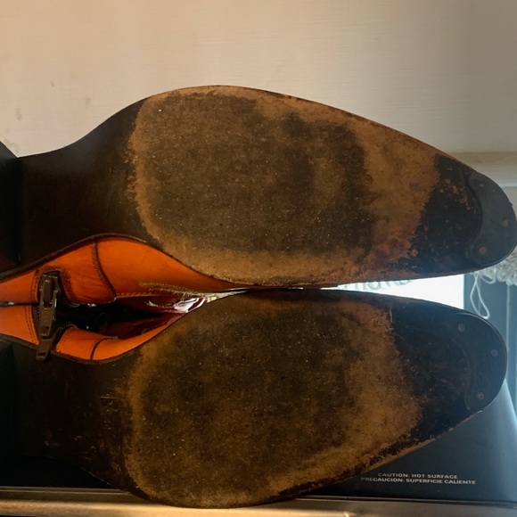 Gianni Barbato Womens Leather Side Zip Western Boots - Picture 13 of 16